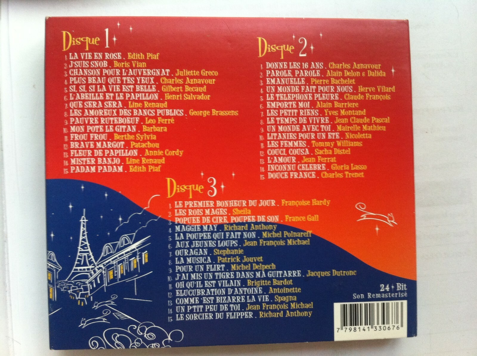 LA BELLE MUSIQUE Various (3 x CD, 2008, Musicbrokers) 7798141330676