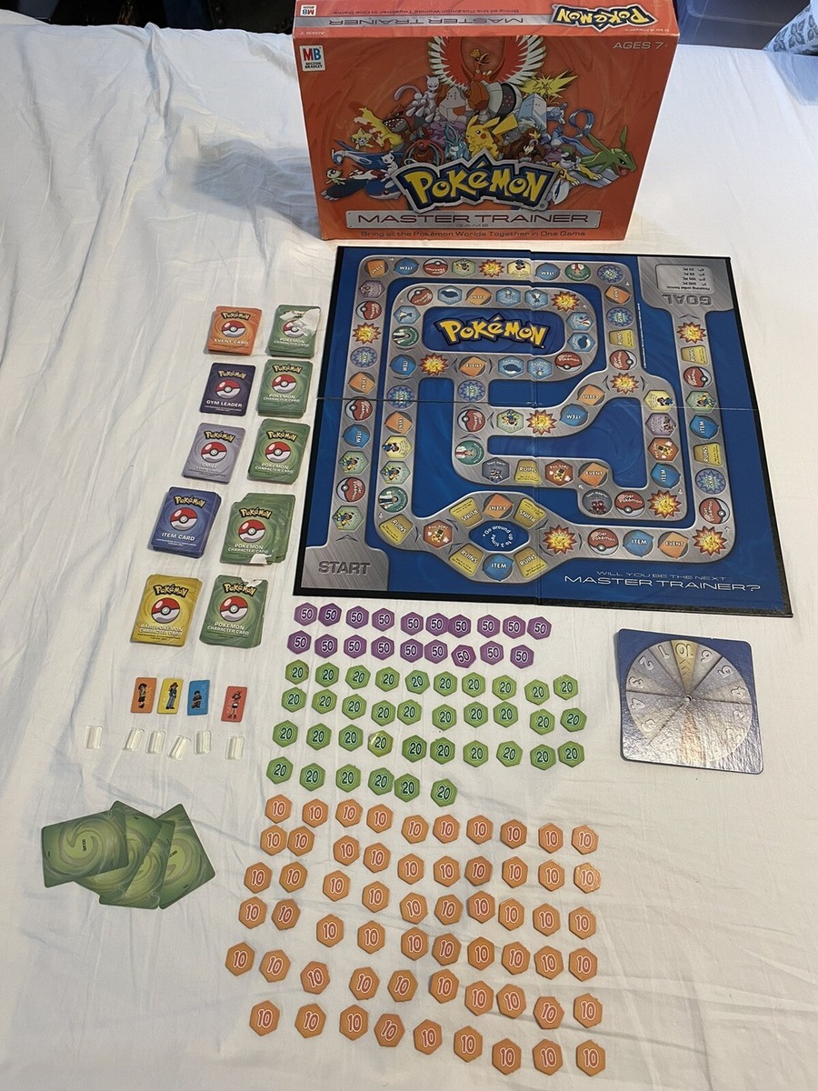 Pokémon Master Trainer Board Game 2005 Edition *See Description