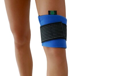 2 x Knie Eis/Wärme Pack und Wickel wiederverwendbar heiß kalt Kompresse Gel für Knieschmerzen UK