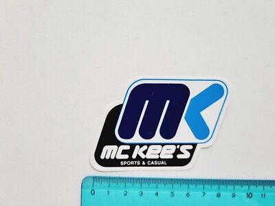 MK MC KEE'S SPORT CASUAL STICKER STICKER STICKER VINTAGE 80s ORIGINAL