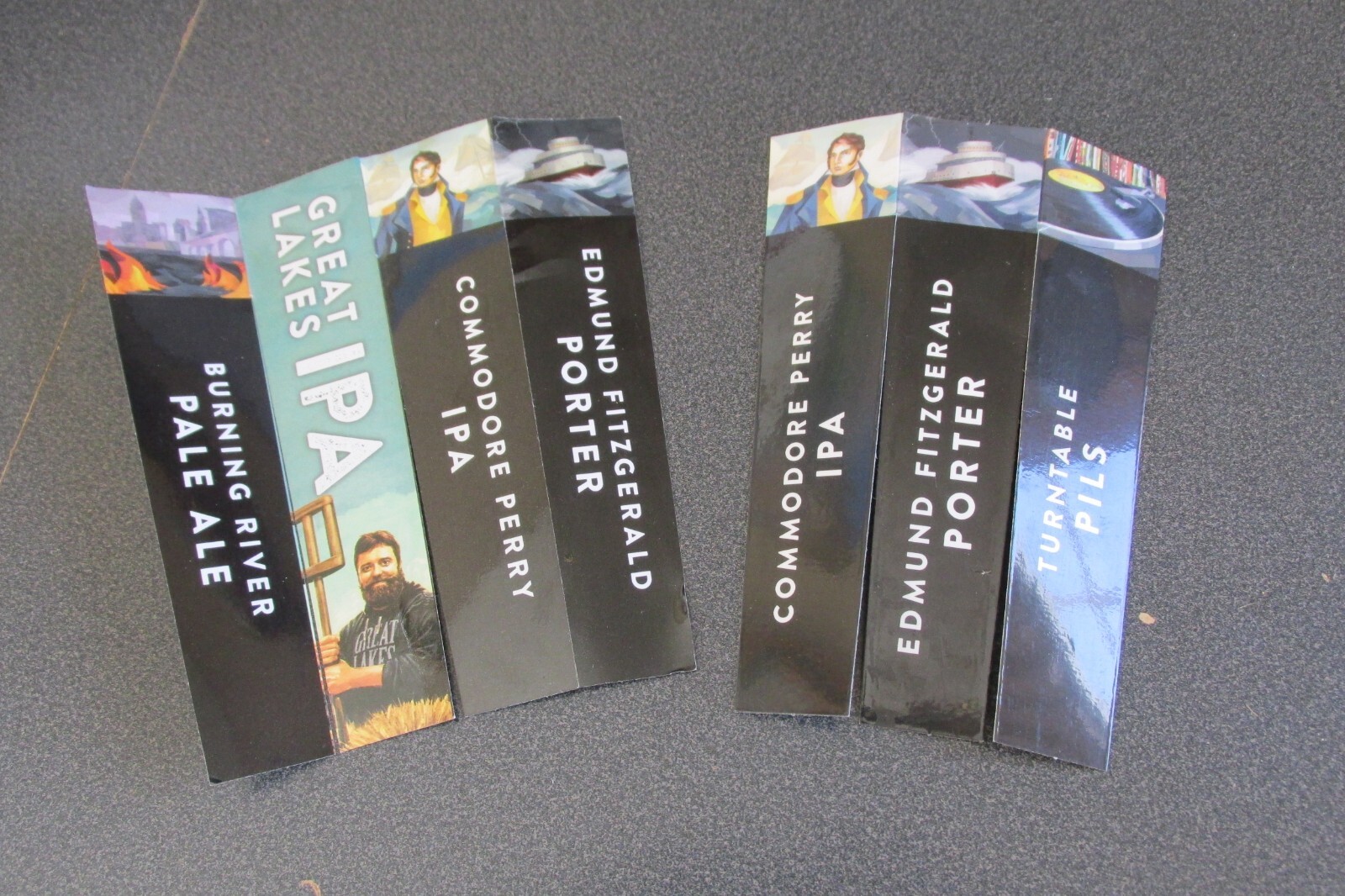 Great Lakes Brewing Co. Beer Tap Handle With Inserts Good Condition