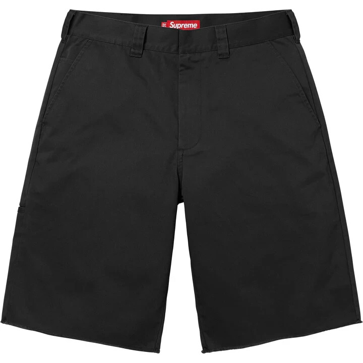 25ss Supreme sweat shorts ブラック Supreme Work Short 25SS Black | eBay