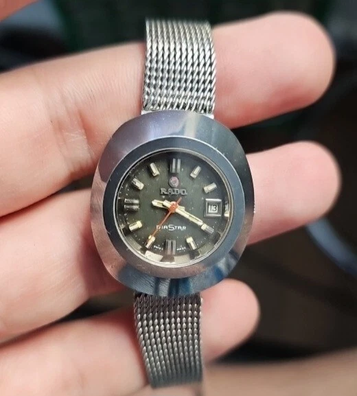 Reloj Pulsera Vintage Rado Diastar 3 Hecho en Suiza Raro Cuarzo Cuarzo  Foto 4 de 4