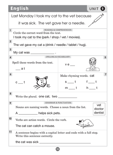 Excel Basic Skills - English and Mathematics Year 1 Age 6 - 7 - Picture 8 of 10