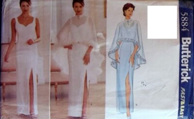 Patrons Butterick pour Robes et Robes de Soirée