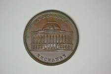 Hard Times Token- Merchants Exchange- Brown BU with amazing Pedigree flip.