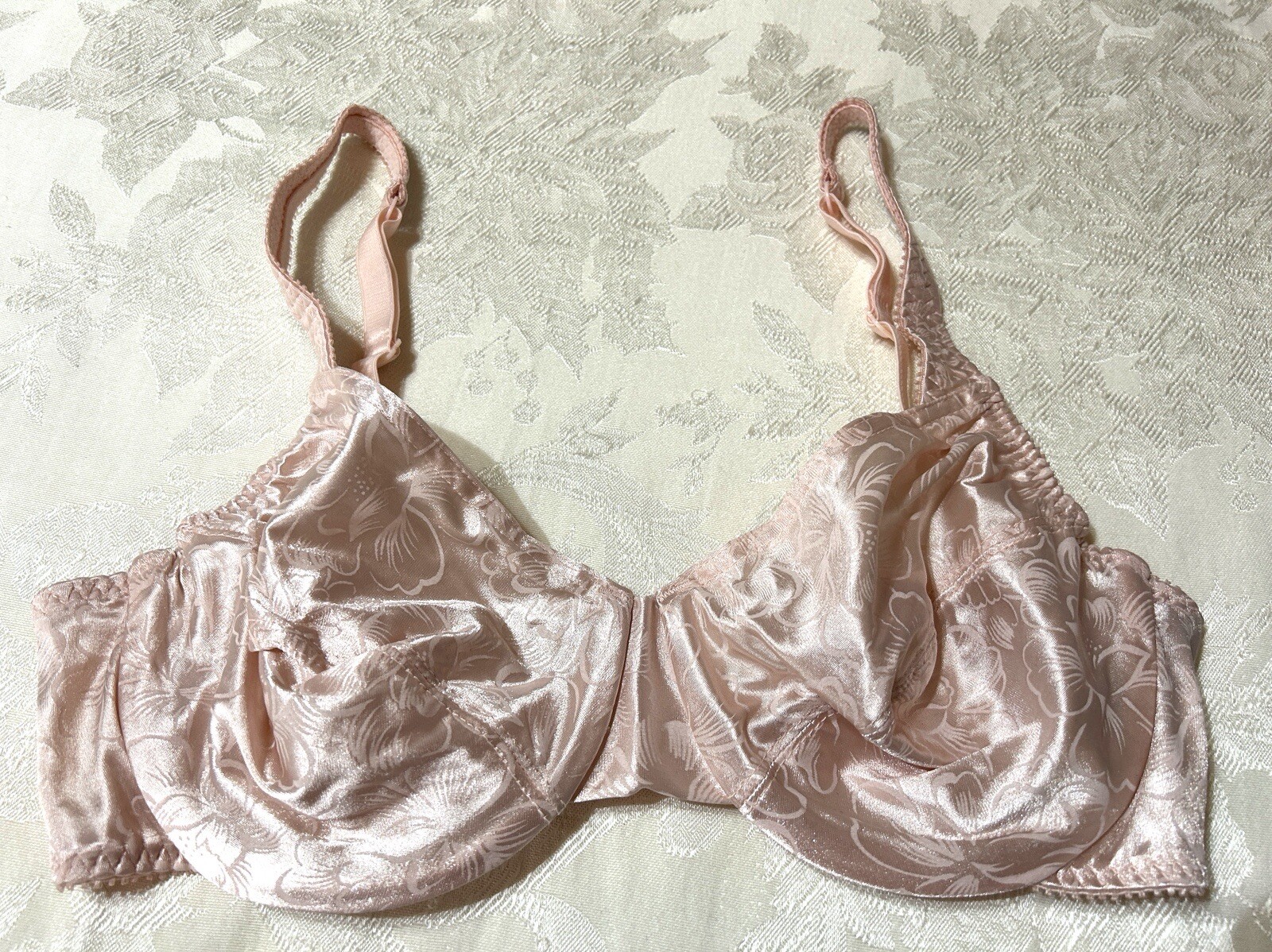 Vtg VASSARETTE 75-440 Second Skin Satin Unlined U… - image 1