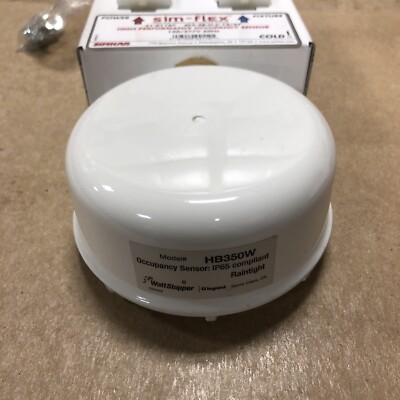 WATT STOPPER HB350W WET LOCATION HIGH BAY OCCUPANCY SENSOR W/ POWER FIXTURE
