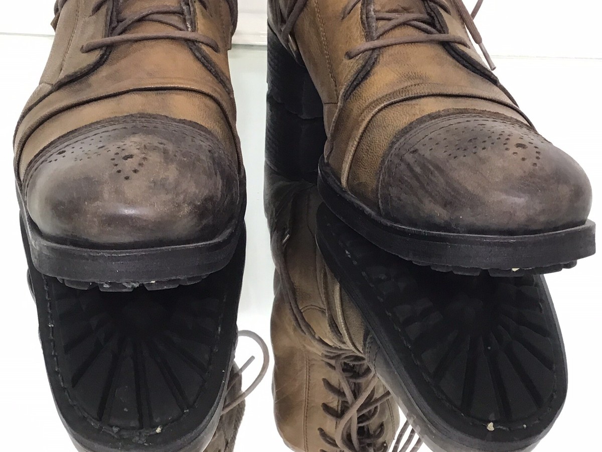 alfredo BANNISTER ハラコブーツ 23cm Alfredo Bannister Japan Engineer Boots Leather Strap Buckle