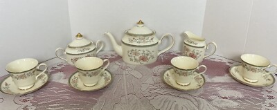 Royal Doulton Minton Bone China  Tea Set  13 Pcs. Excellent Condition