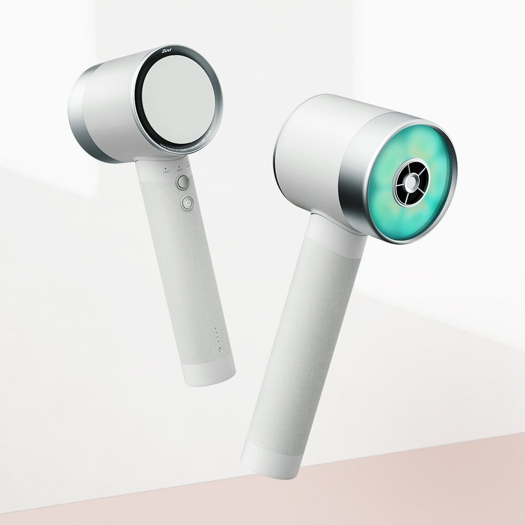 Zuvi Halo Hair Dryer (HS100)有線モデル Zuvi Halo HS100 Corded Hair Dryer w/accessories LightCare