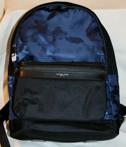 michael kors backpack blue camo