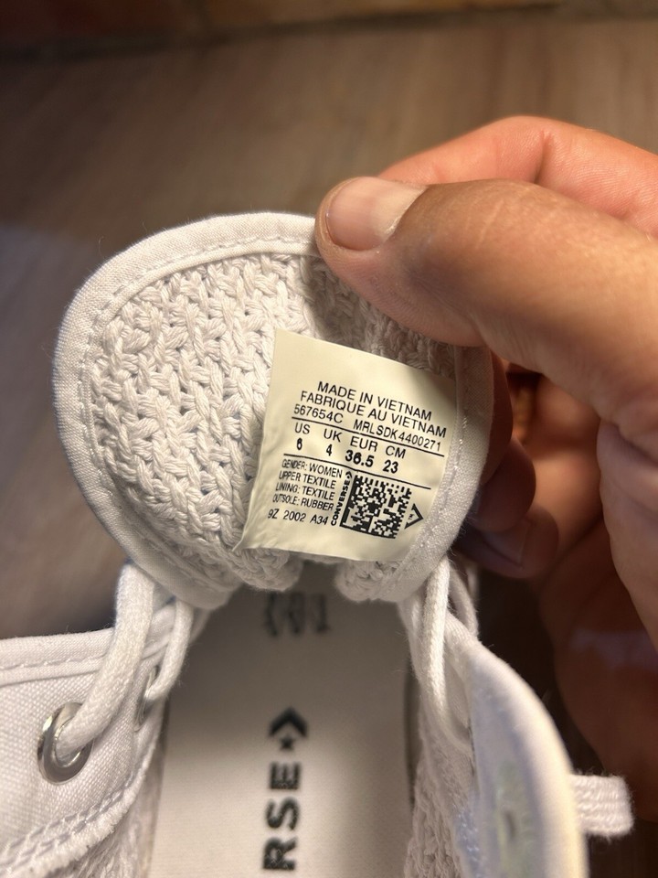 Converse Shoes Womens CTAS Hi Top Summer Getaway 567654C White Fabric