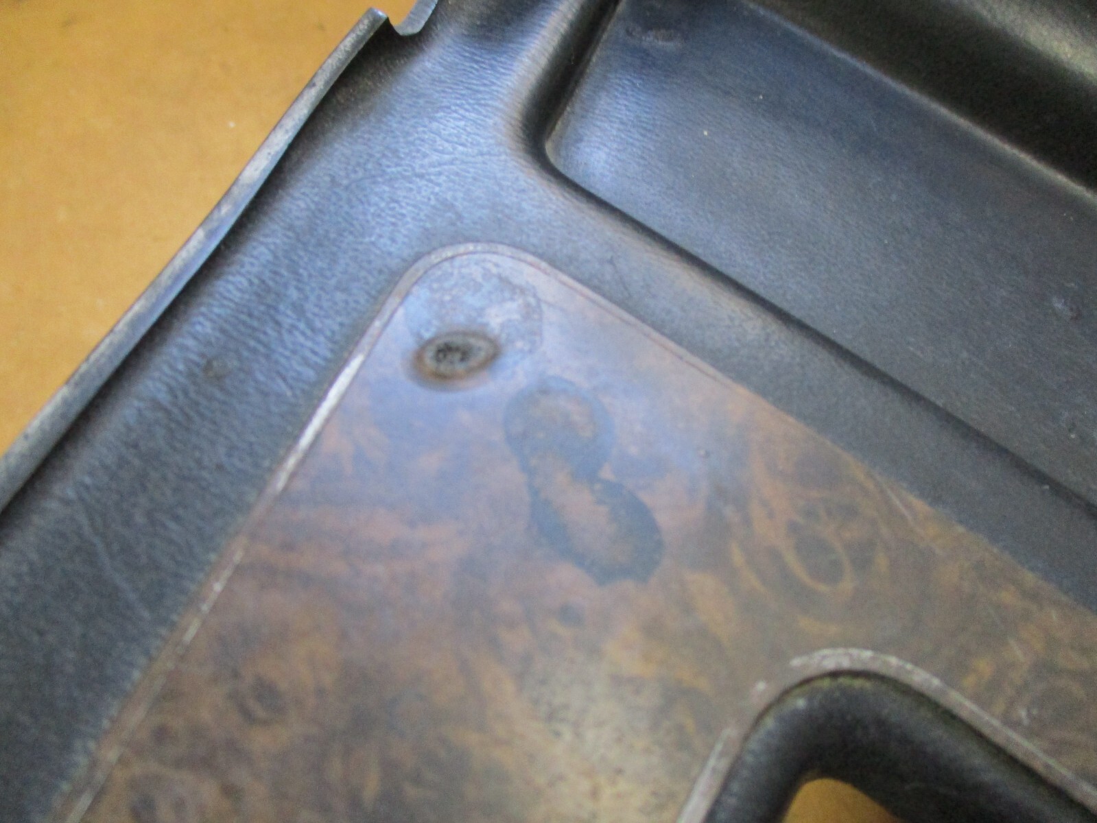 HOLDEN HJ HX HZ STATESMAN CAPRICE CENTER CONSOLE INSERT TRIM WOODGRAIN