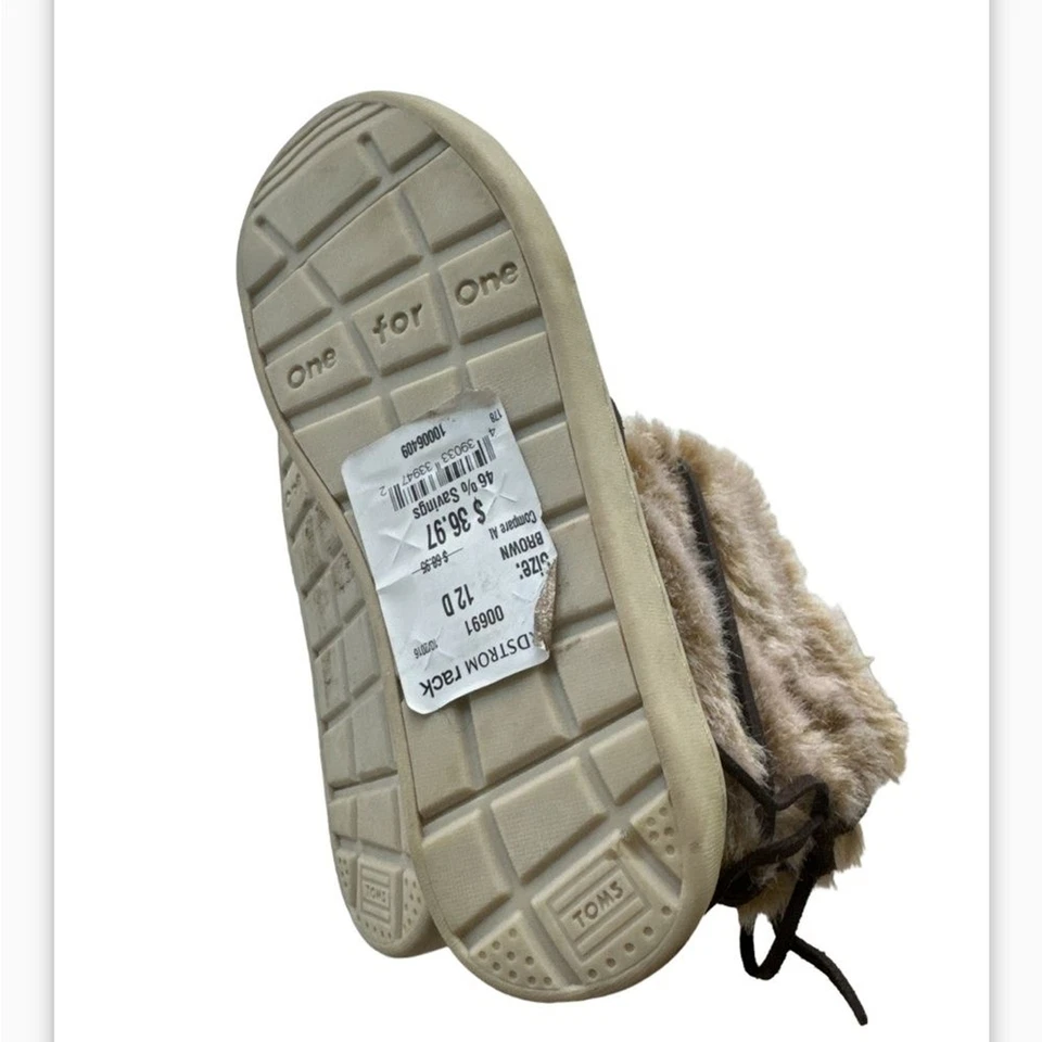 Tom’s Little Girls Botas de Invierno Talla 12 NUEVAS Foto 2 de 4