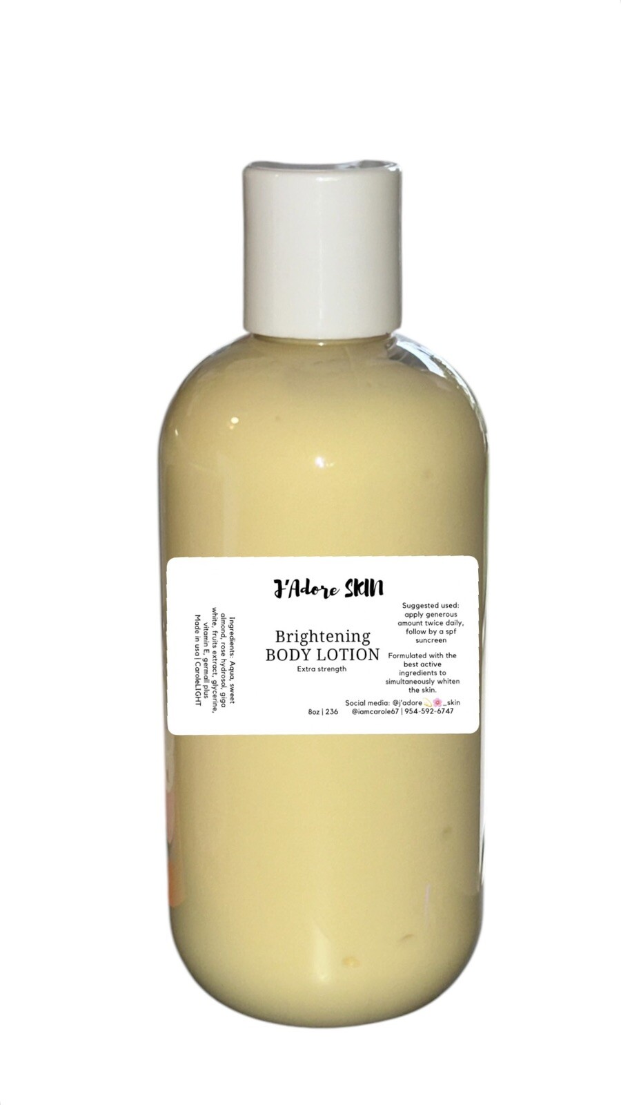 Extra Strength brightening body lotion