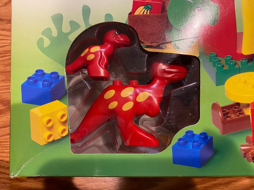 RARO NUEVO 1997 Lego Duplo 2605 Dinosaur Park figuras como nuevo en caja nuevo en caja completo Foto 2 de 4