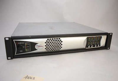 Ashly pema 4125 4-Channel Power Amplifier, 125W at 4 Ohms, 8x8 DSP Matrix