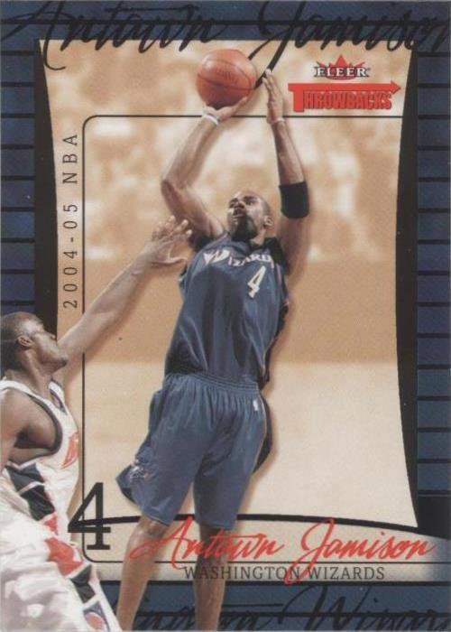 2004-05 Fleer Throwbacks - Antawn Jamison #61 - 1 of 2
