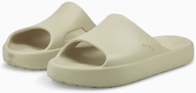 Puma Shibui Cat Pantoletten Sandalen Farbe Natur Creme (UK-7) Brandneu
