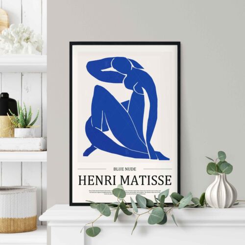 Henri Matisse blau nackte gestreckte Leinwand oder ungerahmt Posterdruck Heim Wandkunst - Bild 5 von 12