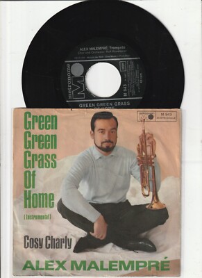 Green Green Grass Of Home - Alex Malempre - Single 7'' Vinyl