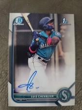 2023 Bowman Chrome🔥Luis Chevalier🔥1st Auto