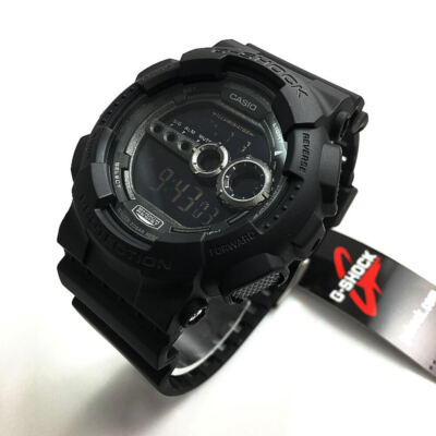 Casio G-Shock Blackout Military Watch GD100-1B 911874943006| eBay