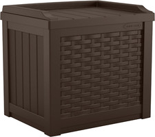22 Gallon Small Resin Storage Seat, Java, SSW600J