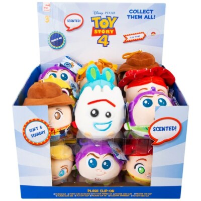 Toy Story 4 Plush Clip On Choose from 9 Soft Squishy Scented