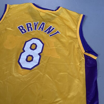 Vintage Champion Kobe Bryant Jersey #8 Los Angeles Lakers LA NBA