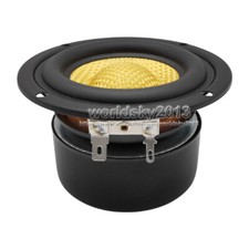 1x 3.5" inch 4/8Ohm 25W Mid Bass Audio Speaker Stereo Woofer Loudspeaker 89mm