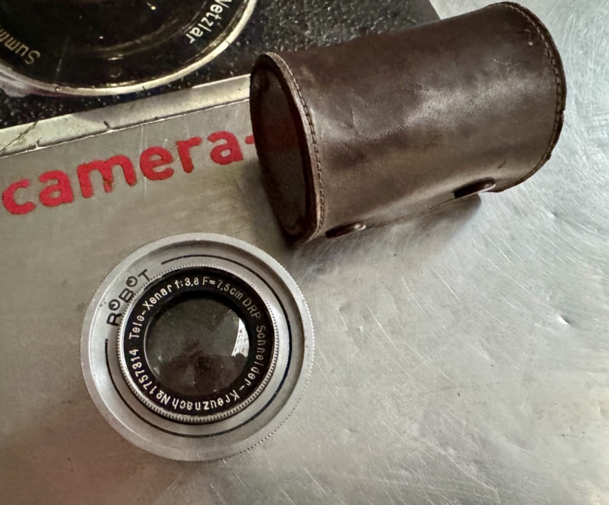 Robot Schneider Kreuznach Tele-Xenar 3,8/75mm lens for Robot