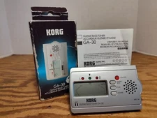 KORG GA-30 Guitar/Bass Auto Tuner 7 String Guitar and 6 String Bass
