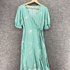 slim fit dress slacks Time & Tru Blue V Neck T Shirt Dress- Size XL – The Saved Collection main image 1