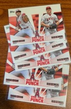 2023 Topps 5 Card One-Two Punch lot-Ohtani/Detmers Los Angeles Angels