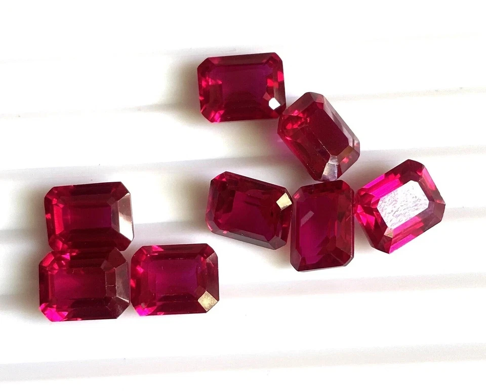 150 Ct 15 Pcs Certified Natural Mozambique Red Ruby Lot Emerald Loose Gemstone - Image 3 of 4