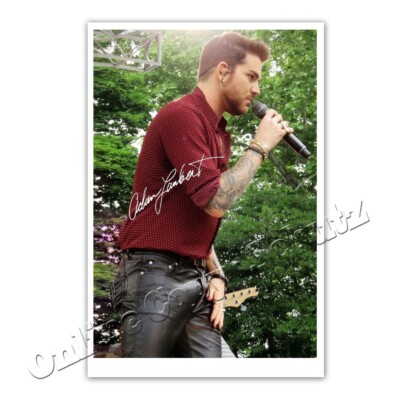 Adam Lambert - Singer - Autograph Photo / Autograph
