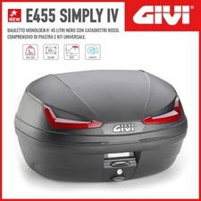 KOFFER / KOFFER [GIVI] E455 SIMPLY IV 45 LITER MONOLOCK UNIVERSAL - E455N