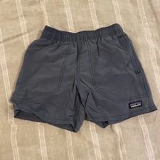 patagonia Kids' Baggies Shorts 5" - Lined 7/8 small grey