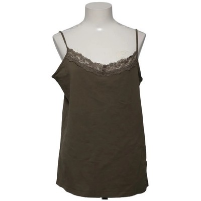 Janina, Tank­top, Größe: 44, Grün, Baumwolle/Elasthan/Polyamid, Einfarbig #vhw