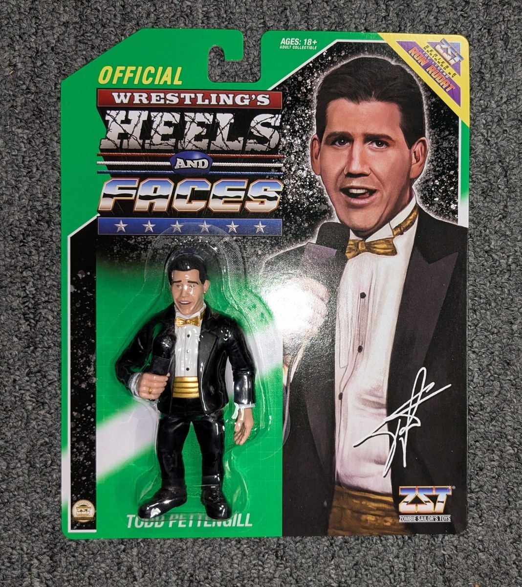 WWF WWE Heels And Faces Todd Pettengill Zombie Sailor Toys Action