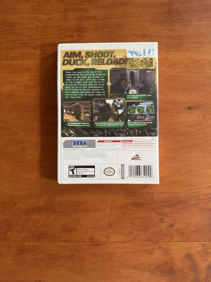 Ghost Squad (Nintendo Wii) Great Condition CIB Complete & Tested - Ships Fast - Image 4 of 4