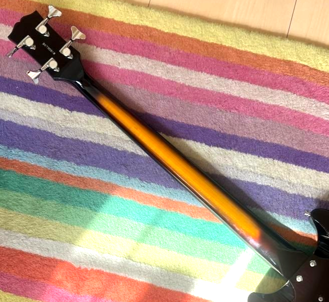 ESP J-TVB-V Tobacco Sunburst LUNA SEA J Signature model Electric