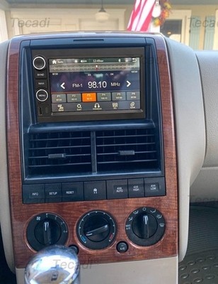 For 2007-2010 Mercury Mountaineer ANDROID 15 Carplay Car Stereo Radio GPS FM RDS
