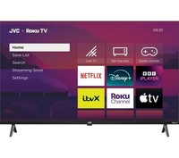 JVC LT-40CR350 40 Roku Smart Full HD LED TV - REFURB A