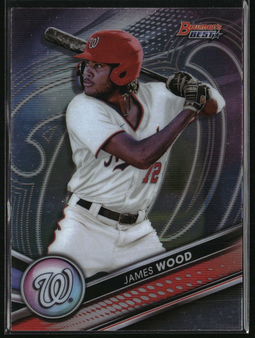 2022 Bowman's Best #TP-7 James Wood Top Prospects Refractor