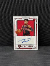 2020-21 Panini Excalibur Devon Dotson Red Apprentice RC Auto #APR-DEV Bulls