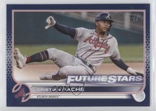 2022 Topps Series 1 Future Stars Royal Blue Cristian Pache #233 07m4