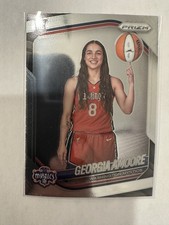2025 Panini WNBA Prizm Georgia Amoore Image Variation RC #140 Washington Mystics